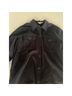Good American 100% Cotton Solid Black Jacket Size S - photo 6
