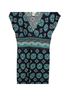 Max Studio Floral Blue Green Cocktail Dress Size M - photo 2