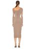 Self-Portrait Tan Cocktail Dress Size 4 - photo 2