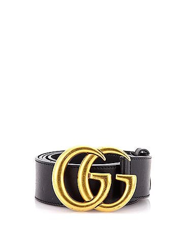 Gucci GG Marmont Belt Leather Wide (view 1)