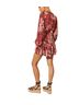 Kivari Floral Red Casual Dress Size 4 - photo 2