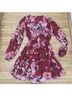 Kivari Floral Red Casual Dress Size 4 - photo 4