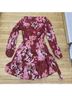 Kivari Floral Red Casual Dress Size 4 - photo 7