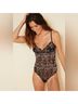 Cosabella Floral Black Bodysuit Size M - photo 3