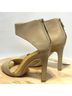 Eight Fifteen 100% Leather Snake Print White Heels Size 6 - photo 6