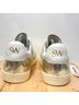 Stuart Weitzman Snake Print Gold White Sneakers Size 11 - photo 8