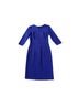 HUGO BOSS Solid Blue Cocktail Dress Size 2 - photo 1