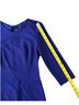 HUGO BOSS Solid Blue Cocktail Dress Size 2 - photo 10