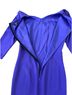 HUGO BOSS Solid Blue Cocktail Dress Size 2 - photo 15