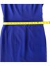 HUGO BOSS Solid Blue Cocktail Dress Size 2 - photo 8