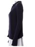 Theory Stripes Solid Blue Cardigan Size L - photo 5
