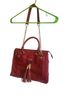 Olivia + Joy 100% Polyvinyl Chloride 100% Polyester Red Leather Tote One size - photo 1
