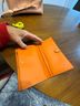 Coach 100% Leather Pink Orange Wallet One size - photo 6