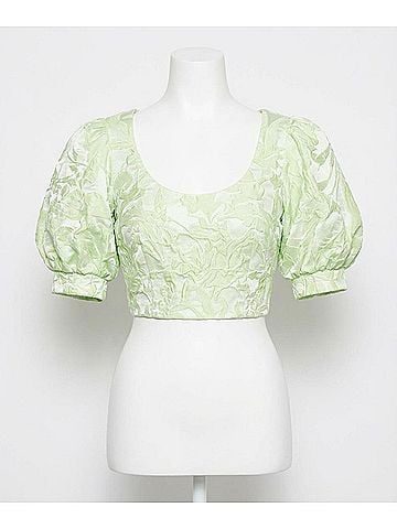 Amanda Uprichard Ballad Puff Sleeve Top (view 1)