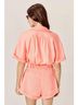 For Love & Lemons Solid Pink Millie Romper Size M - photo 4