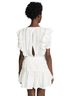 LoveShackFancy Solid White Natasha Dress Size L - photo 4