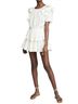 LoveShackFancy Solid White Natasha Dress Size L - photo 6
