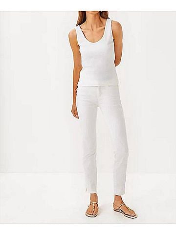Lilly Pulitzer 29" South Ocean High Rise Skinny Jean Resport White (view 2)