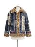 Johnny Was Plaid Blue Beck Plaid Reversible Jacket Size L - photo 1