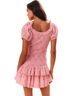 LoveShackFancy Print Pink Violet Dress Size M - photo 4