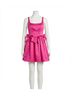 LoveShackFancy Solid Pink Bayer Mini Dress Size 2 - photo 1
