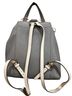Coach Gray White Leather Backpack One size - photo 2