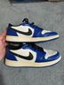 Nike Blue White Black Sneakers Size 6 - photo 4