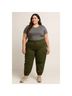 Wondery. Solid Green Cargo Pants Size 5X - photo 4