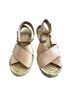 Tory Burch 100% Leather Tan Wedges Size 8 1/2 - photo 1
