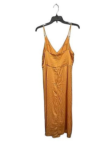 Jonathan Simkhai Lizeth Hammered Silk Dress Cocktail Dress (view 2)
