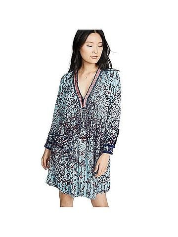 Poupette St. Barth Ola Long Sleeve Mini Dress Casual Dress (view 1)