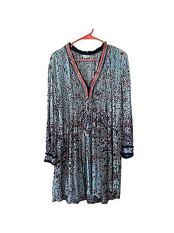 Poupette St. Barth Ola Long Sleeve Mini Dress Casual Dress (view 2)
