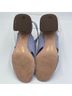 J.Crew Stripes Blue Silver Sandals Size 9 1/2 - photo 5