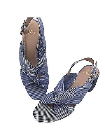 J.Crew Twisted-Knot Penny Sandals Sandals (view 1)