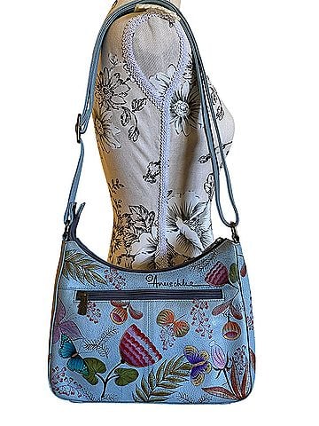 Anuschka Crossbody or, Leather Shoulder Bag (view 2)