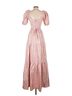 V. Chapman 100% Polyester Pink Cocktail Dress Size 2 - photo 2