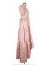 V. Chapman 100% Polyester Pink Cocktail Dress Size 2 - photo 3