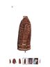 Free People Aztec Or Tribal Print Red Tan Brown Coat Size S - photo 5