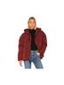 Free People Burgundy Red Coat Size S - photo 1
