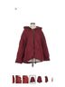 Free People Burgundy Red Coat Size S - photo 5