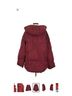 Free People Burgundy Red Coat Size S - photo 10