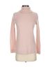 Neiman Marcus 100% Cashmere Solid Pink Turtleneck Sweater Size S - photo 1