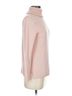 Neiman Marcus 100% Cashmere Solid Pink Turtleneck Sweater Size S - photo 4