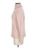 Neiman Marcus 100% Cashmere Solid Pink Turtleneck Sweater Size S - photo 3