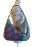 Anuschka 100% Leather Solid Blue Purple Green Leather Shoulder Bag One size - photo 1