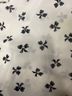 Lauren Conrad 100% Polyester Floral White Black Short Sleeve Blouse Size M - photo 4