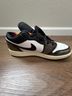 Jordan Black White Brown Purple Orange Sneakers Size 7 - photo 6