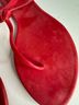 Alexandre Birman 100% Rubber Red Sandals Size EU 38 - photo 6