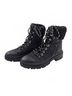 Steve Madden Black Women's Keystone Lug Hiker Boots Size 6 - photo 2