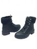 Steve Madden Black Women's Keystone Lug Hiker Boots Size 10 - photo 4